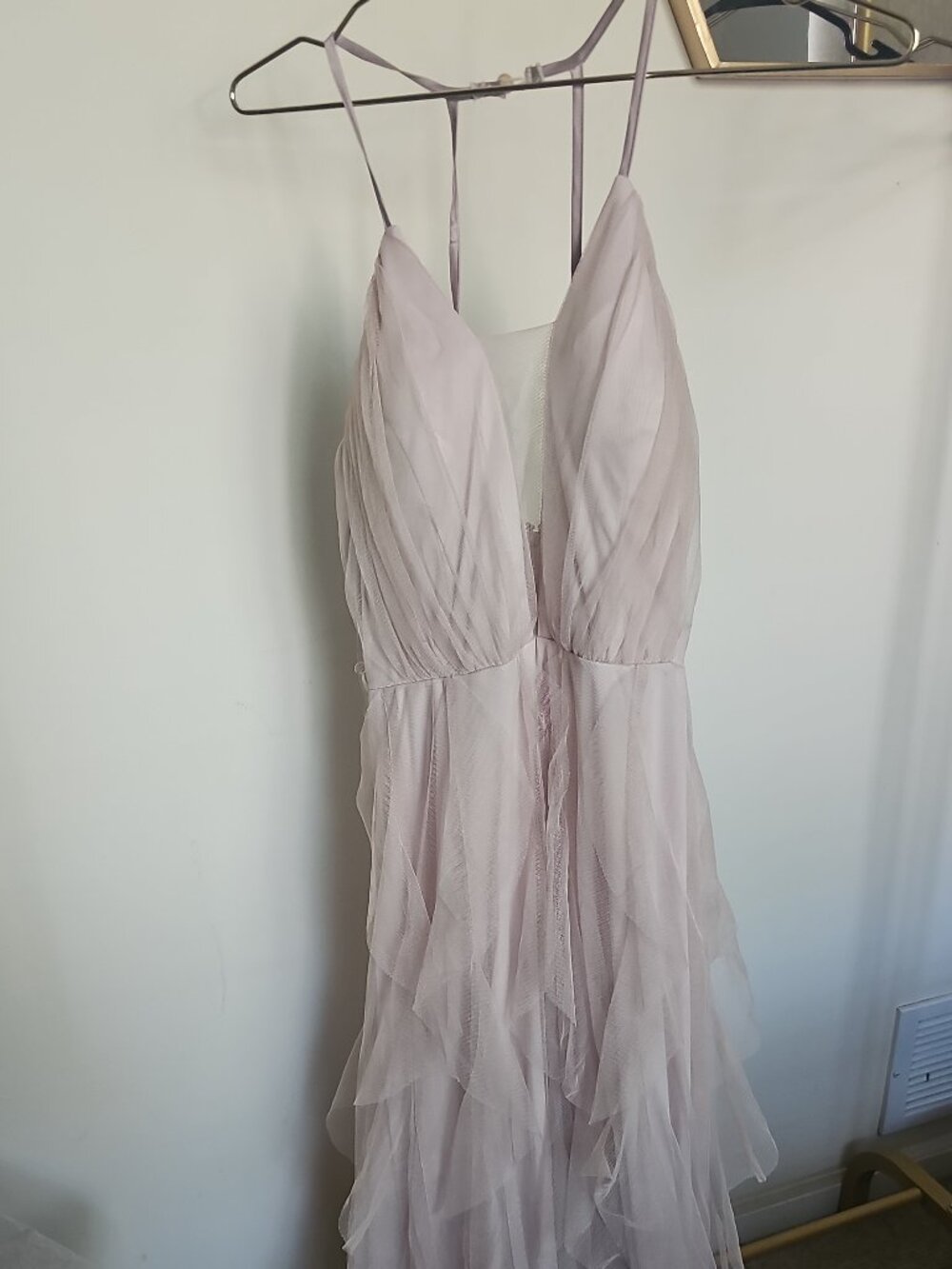 Socal Couture Blush Layered Tulle Gown